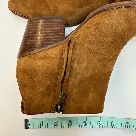 Sam Edelman Brown Suede Ankle Boots - Picture 9 of 9